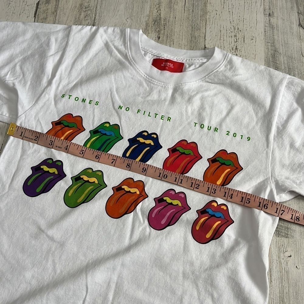 Rolling Stones 2019 No Filter Tour Tee Size XS - Picture 5 of 8